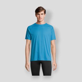 Tee-shirt à manches raglan Vortex homme - Aqua - Sol's