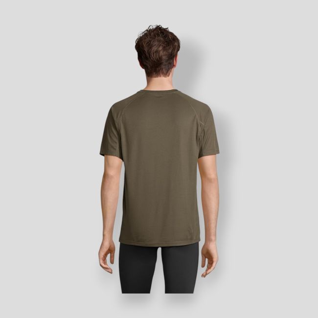 Tee-shirt à manches raglan Vortex homme - Army - Sol's