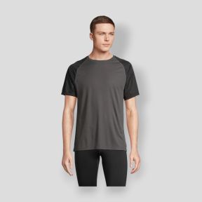 Tee-shirt mit Raglanärmeln Vortex Herren - Schwarz/Anthrazit - Sol's