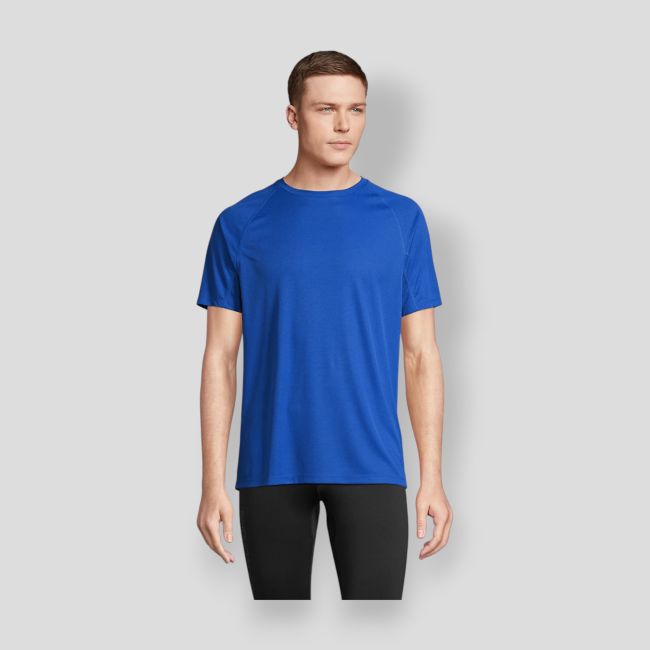 Tee-shirt met raglanmouwen Vortex heren - Royal - Sol's