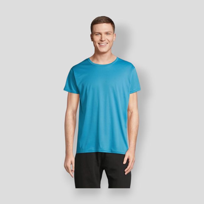 T-shirt de desporto Sprint - Aqua - Sol's