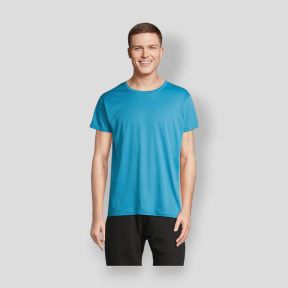T-shirt de desporto Sprint - Aqua - Sol's