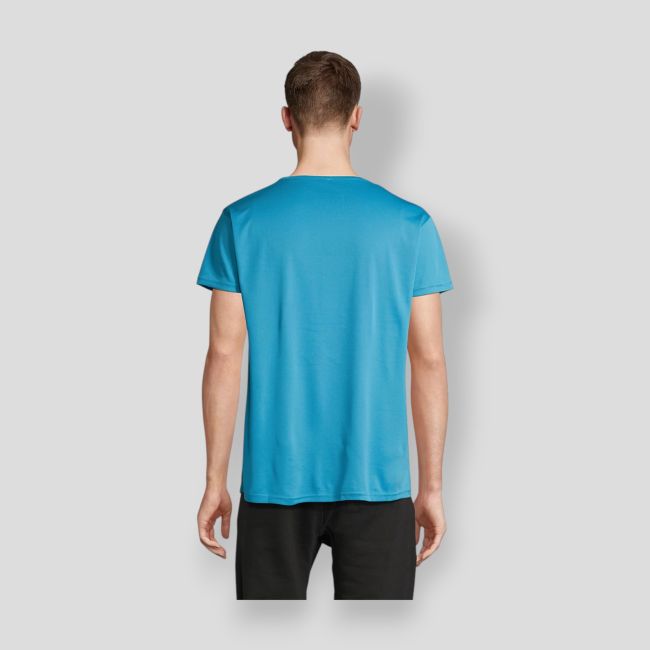 Camiseta de deporte Sprint - Aqua - Sol's