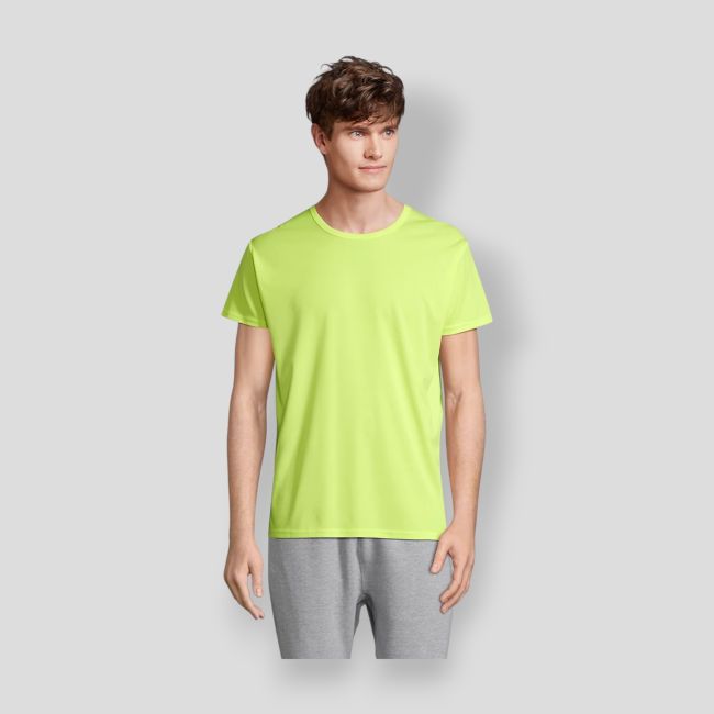 Tee-shirt de sport Sprint - Jaune Fluo - Sol's