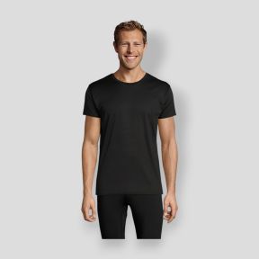 T-shirt de desporto Sprint - Preto - Sol's