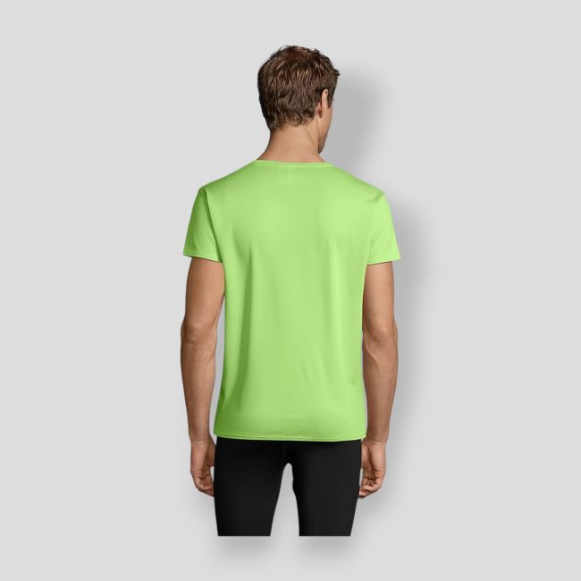 T-shirt sportiva Sprint - Verde Mela - Sol's