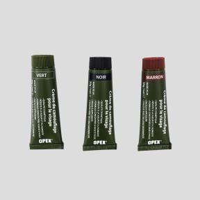 Set mit 3 Tuben Tarnfarbe - Grün/Braun/Schwarz - OPEX
