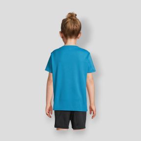 Sport T-shirt Sprint kind - Aqua - Sol's