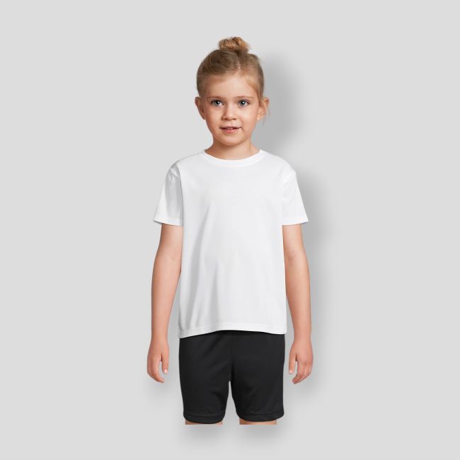 Kinder-Sport-T-Shirt Sprint - Weiß - Sol's