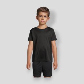 T-shirt da sport Sprint bambino - Nero - Sol's