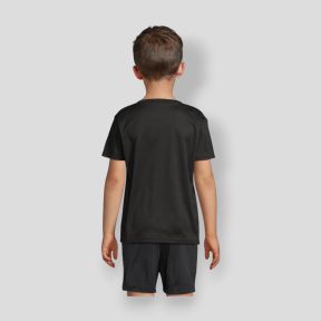 Kinder-Sport-T-Shirt Sprint - Schwarz - Sol's