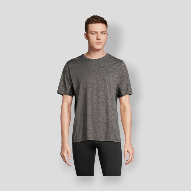Tee-shirt de sport Storm - Noir Chiné/Noir - Sol's