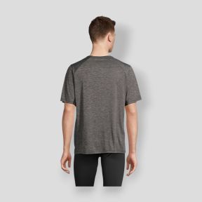 T-shirt de desporto Storm - Preto Mesclado/Preto - Sol's