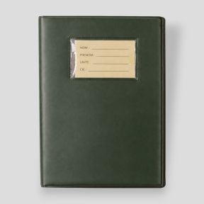Porta-documentos A5 em PVC - Verde Oliva - OPEX