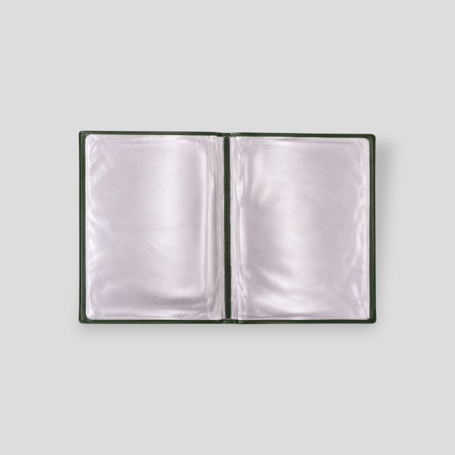 Porta-documentos A5 em PVC - Verde Oliva - OPEX