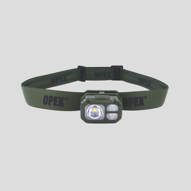 Lampe frontale LED rechargeable (800 lumens) - Ranger Green - OPEX