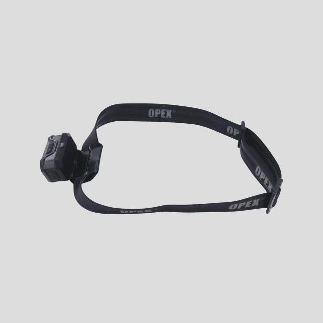 Lampe frontale LED rechargeable (800 lumens) - Noir - OPEX
