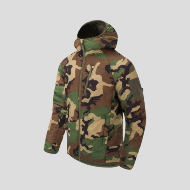 Sudadera con capucha Kurtka WOLFHOUND - Climashield® Apex 67g - US Woodland - Helikon