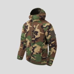 Felpa a cappuccio Kurtka WOLFHOUND - Climashield® Apex 67g - US Woodland - Helikon