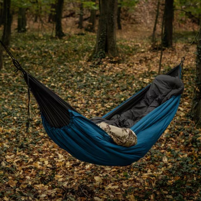 Poncho SWAGMAN ROLL - Blu turchese - Helikon