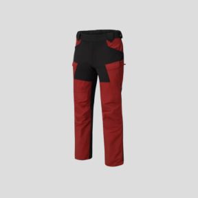 Calça híbrida Outback - Vermelho carmesim / Preto - Helikon