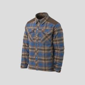 Chemise Winter Warden - Carreaux bleu forêt - Helikon