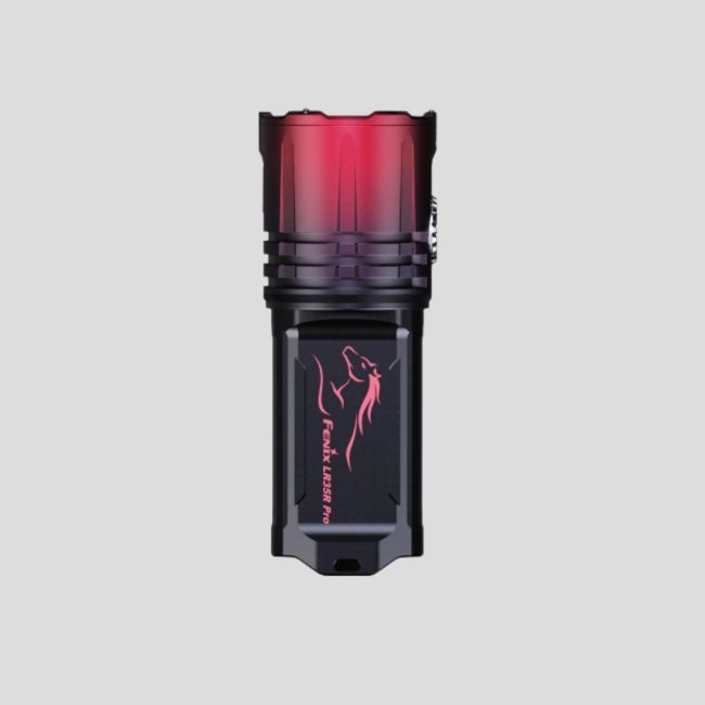 Lampe de recherche super lumineuse LR35R Pro (10 000 lumens) Édition Année du Cheval - Noir - Fenix