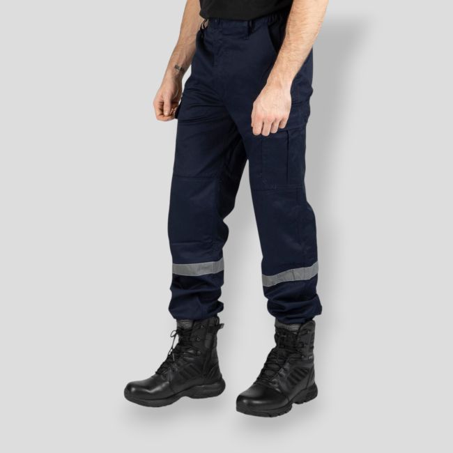 Pantalon Sécurité Incendie avec élasthanne SAFETY - Marine - Nine Worths