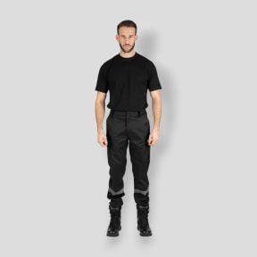 Sicherheitshose mit Elasthan SAFETY - Schwarz - Nine Worths