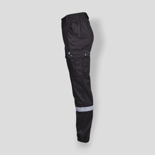 Pantalone Sicurezza con elastan SAFETY - Nero - Nine Worths