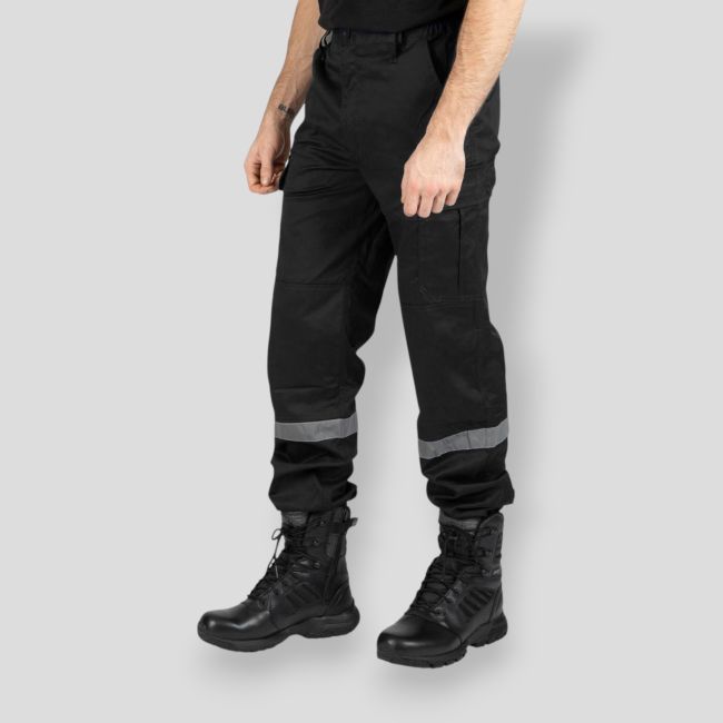 Pantalon Sécurité avec élasthanne SAFETY - Noir - Nine Worths