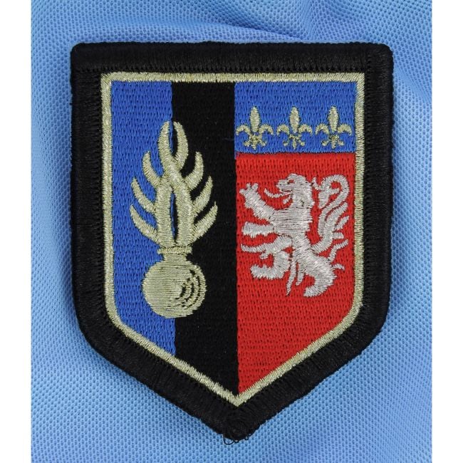 Stoffen embleem met klittenband Gendarmerie Mobile Zone De Défense Lyon - Hoge zichtbaarheid