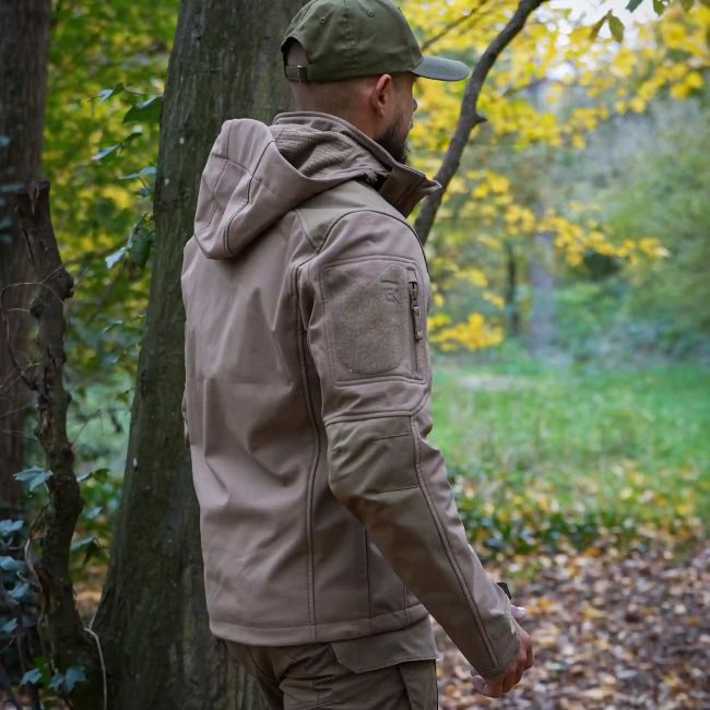 Casaco softshell ripstop Dutycall - Coyote - GK