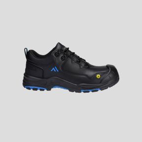 Scarpe basse di sicurezza Apex S3S ESD HRO SR SC FO - Nero/Blu - Portwest