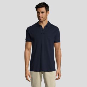 Kurzärmeliges Poloshirt aus Polyester-Baumwolle Prime Herren - French Marine - Sol's
