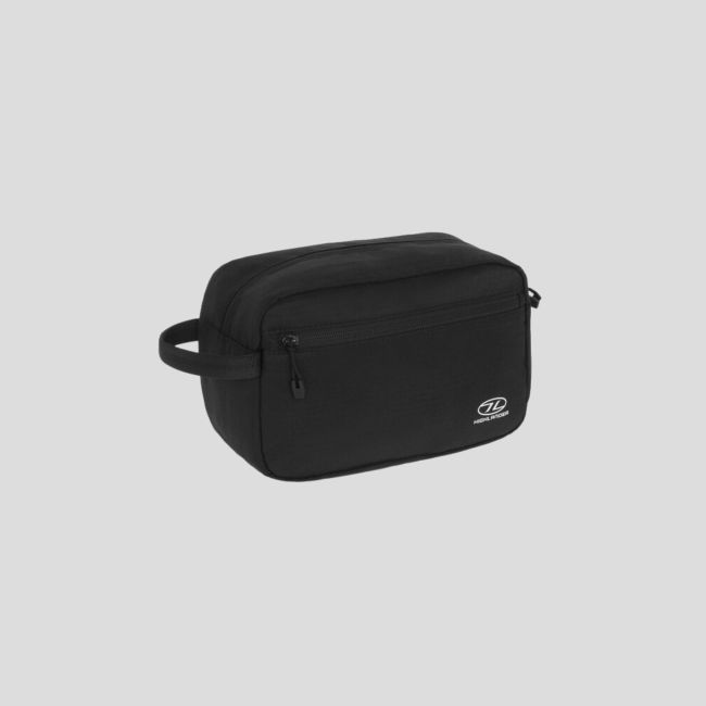 Trousse de toilette Sancho avec crochet - Noir - Highlander Forces