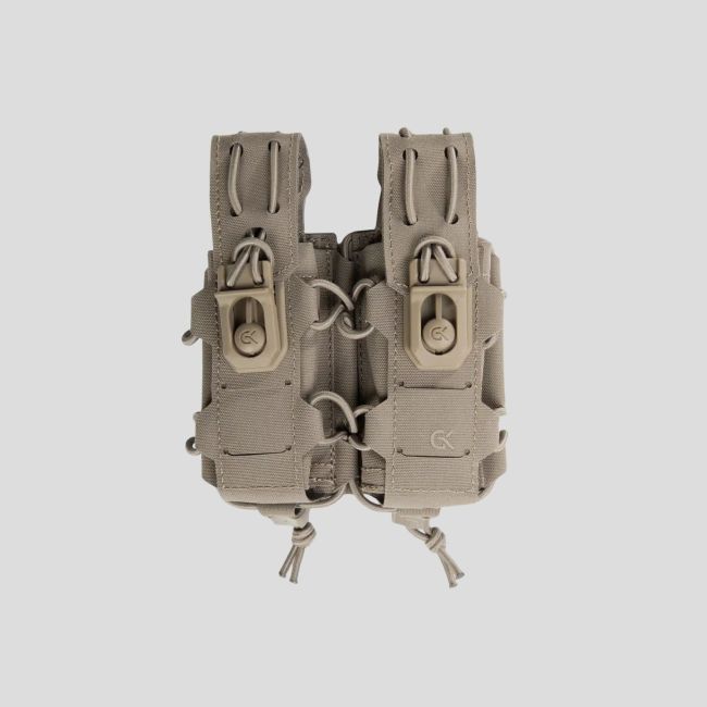 Doppeltes 9mm Magazinhalter Dutycall - Coyote - GK