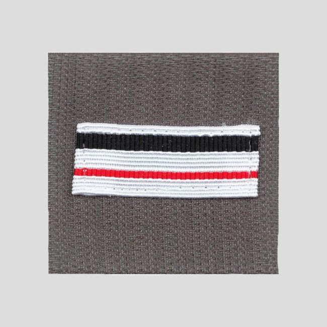Bruststreifen Stoff mit Klettverschluss Heer (Weiße Armee) - Major