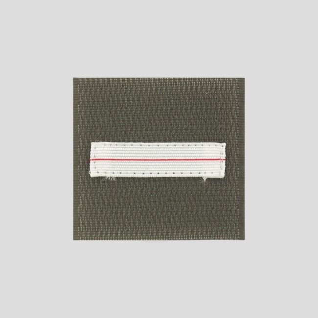 Borstembleem Stof met velcro Landmacht (Wit Leger) - Brigadier-Chef