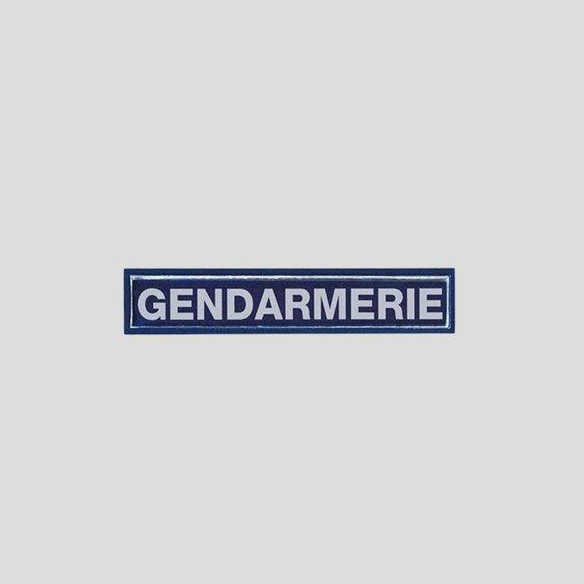 BARRETTE RETRO REFLECHISSANTE GENDARMERIE - Patrol Equipement