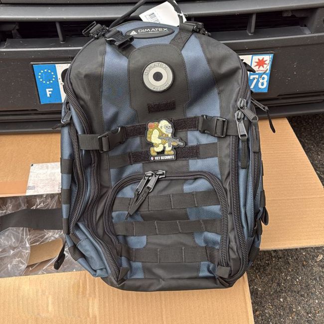 Mochila operacional BRACO 33L - Azul Noche - Dimatex