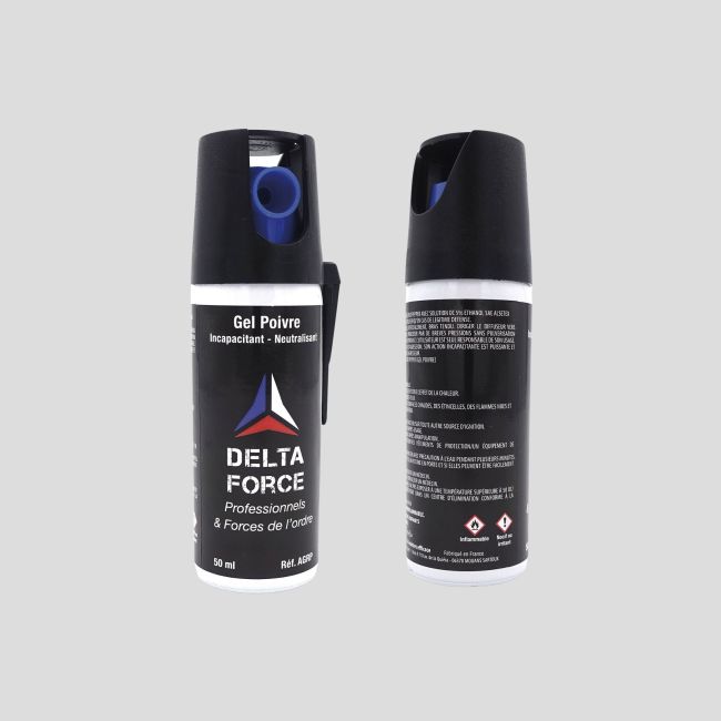 Zestaw 24 aerozoli antynapadowych Żel Pieprzowy - 50ml - Patrol Equipement