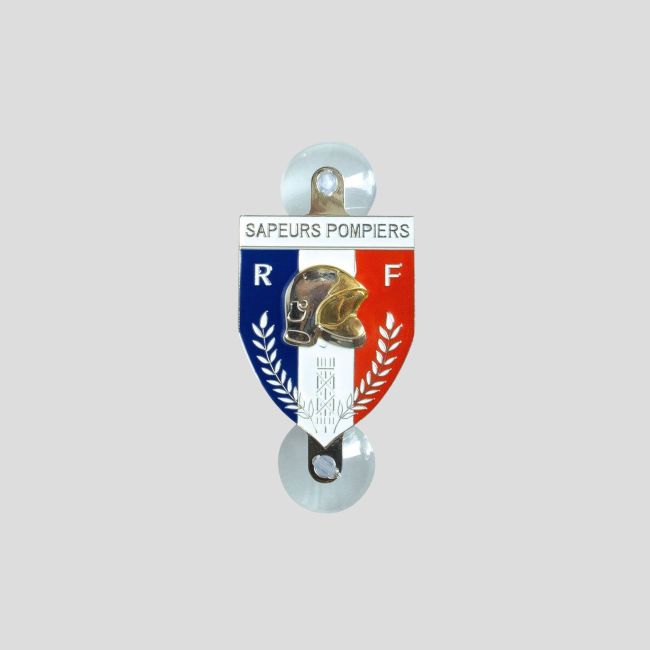 Plaque pour voiture Sapeurs Pompiers - Écusson - Patrol Equipement