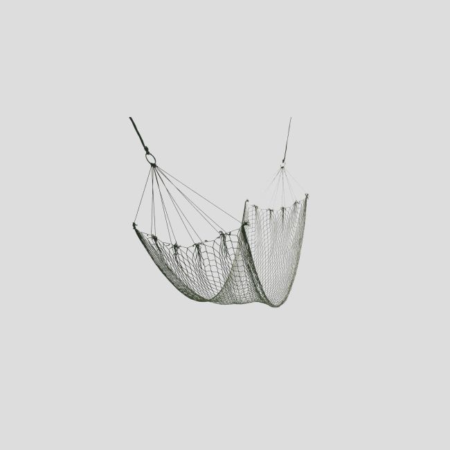 Hangmat net Mini (200kg max) - Olijfgroen - OPEX