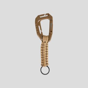 Karabinek paracord 19 cm - Coyote - Ares