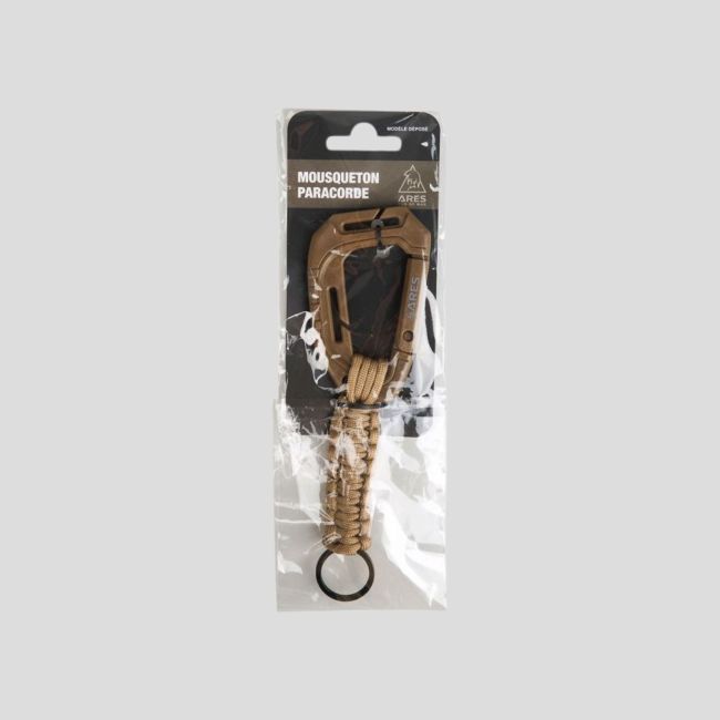Paracord-Karabiner 19 cm - Coyote - Ares