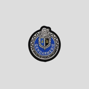 Stoffen embleem met klittenband Motorbrigade Gendarmerie OPJ - Hoge zichtbaarheid