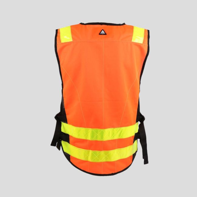 Erkennungsweste PADDOCK - Orange - Dimatex