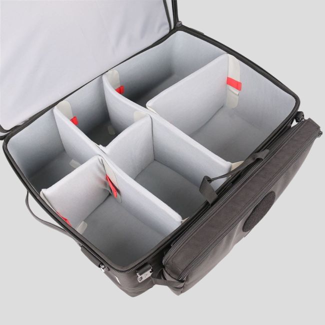 Valigetta organizzativa tattica E-COPS - Full Black - Dimatex