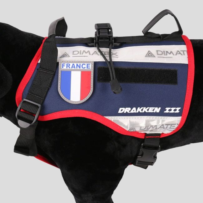Hundegeschirr DRAKKEN III - Bleu Nuit - Dimatex